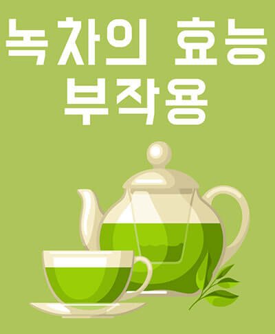 녹차 효능 5가지 녹차 부작용 알려드려요 - 정부 복지알리미